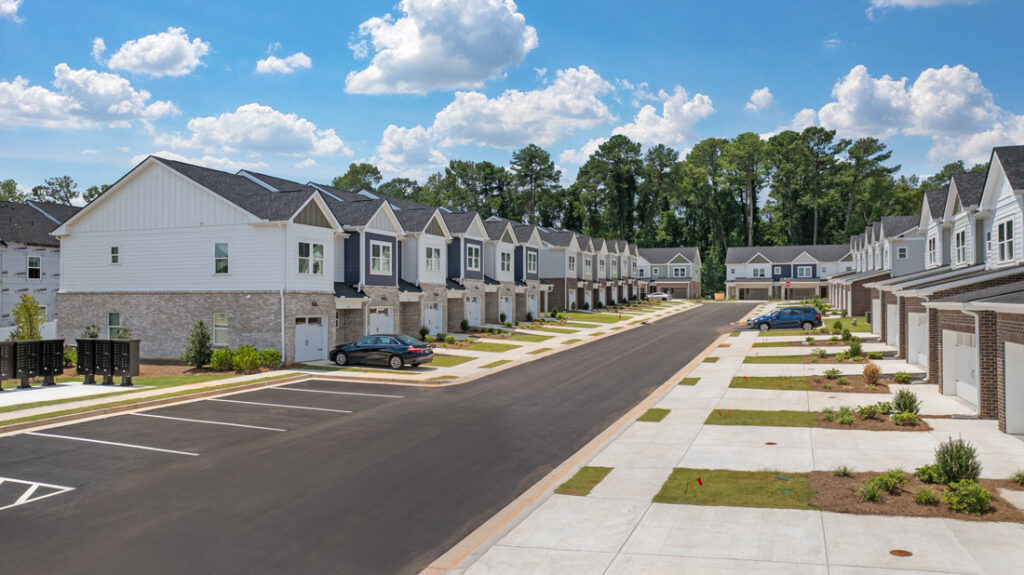 build-for-rent communities, townhome communities, Southeast rental communities, Charlotte NC rental homes, North Carolina build-for-rent