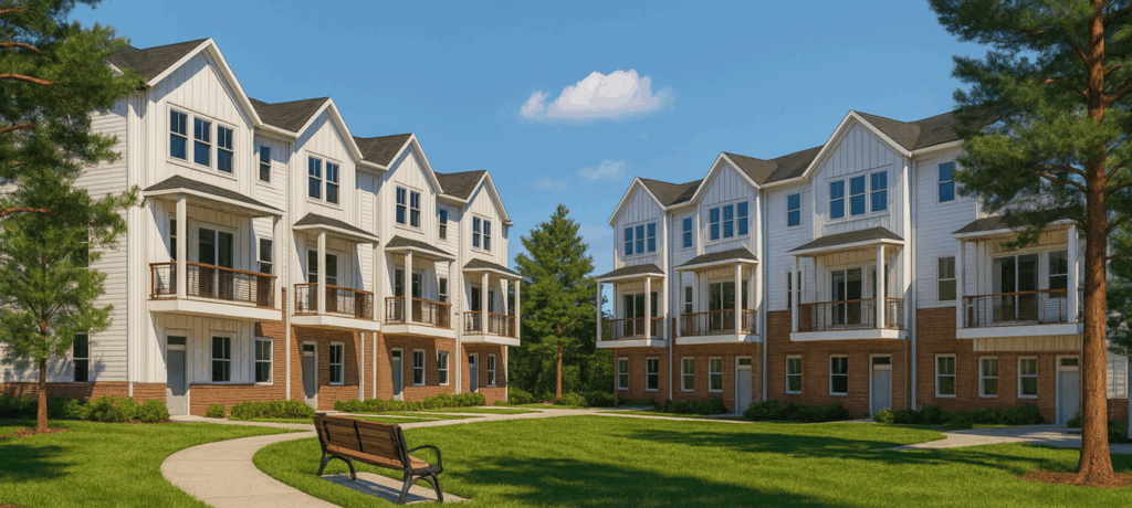 rental communities, townhome communities, cottage-style homes, Charlotte NC rental homes, Charlotte residential development
