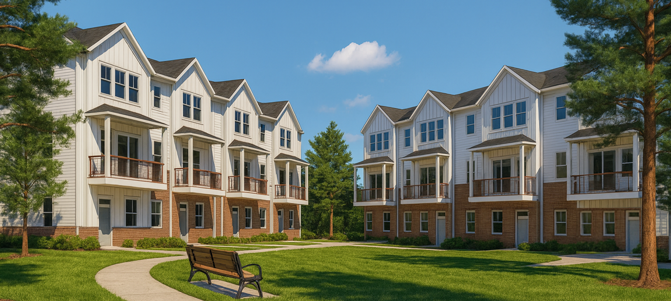 rental communities, townhome communities, cottage-style homes, Charlotte NC rental homes, Charlotte residential development