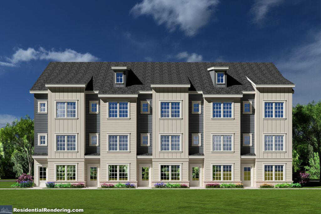 townhome communities, cottage-style homes, single-family rental homes, Southeast rental communities, North Carolina build-for-rent